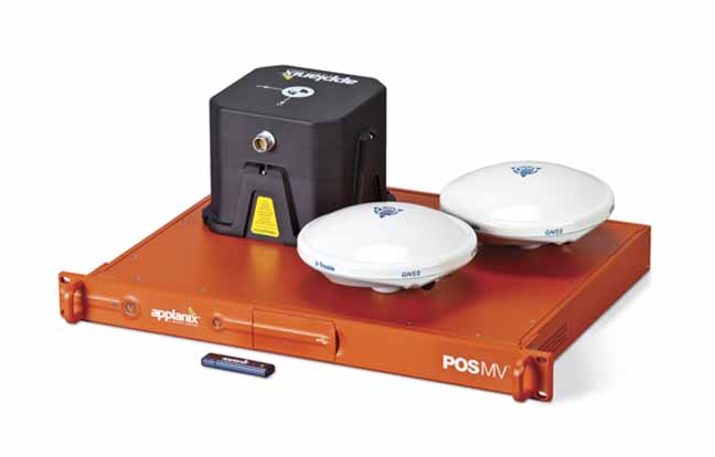 Applanix Launches Version 5 of POS MV GNSS-Inertial Hydrographic Survey System